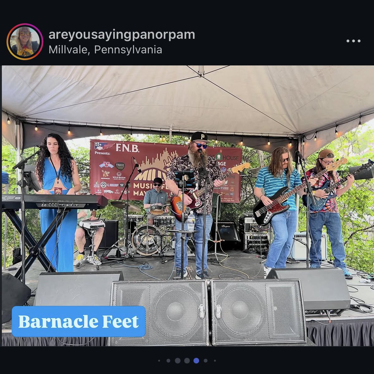 BarnacleFeet's tweet photo. THANK YOU to everyone who partied with us at Grist House during Millvale Music Festival! A few drops of rain didn’t dampen the mood! And of course we enjoyed taking in the sights and sounds of the many stages and bands! https://t.co/UZG18Xjxa2