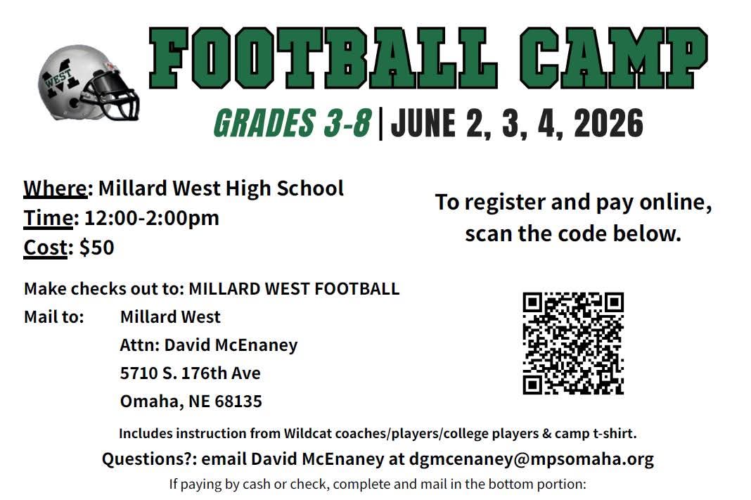 Millard West Jr. Wildcat Football tweet media