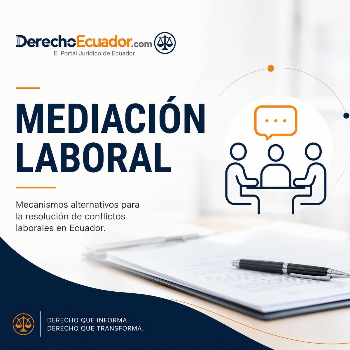 derechoecuador's tweet photo. ⚖️📘 MEDIACIÓN LABORAL

La mediación es un mecanismo alternativo de resolución de conflictos que promueve el diálogo y la búsqueda de acuerdos entre las partes.

Conoce más en:
🌐 https://t.co/WY7wabaYBG

#DerechoEcuador #MediaciónLaboral #DerechoLaboral https://t.co/W6aSiMkk6p