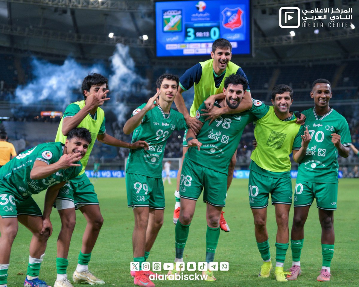النادي العربي الرياضي tweet media