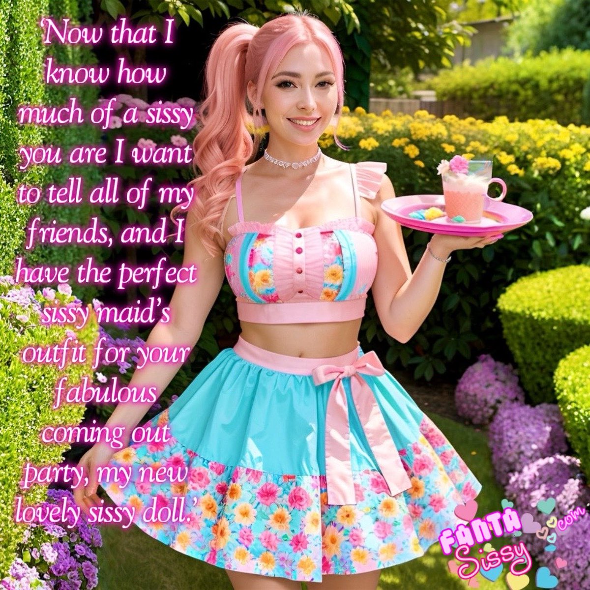 Sissy Pink Princess ୨୧.·:🌷🎀*♡ (@MySissyKiss) / Posts / X