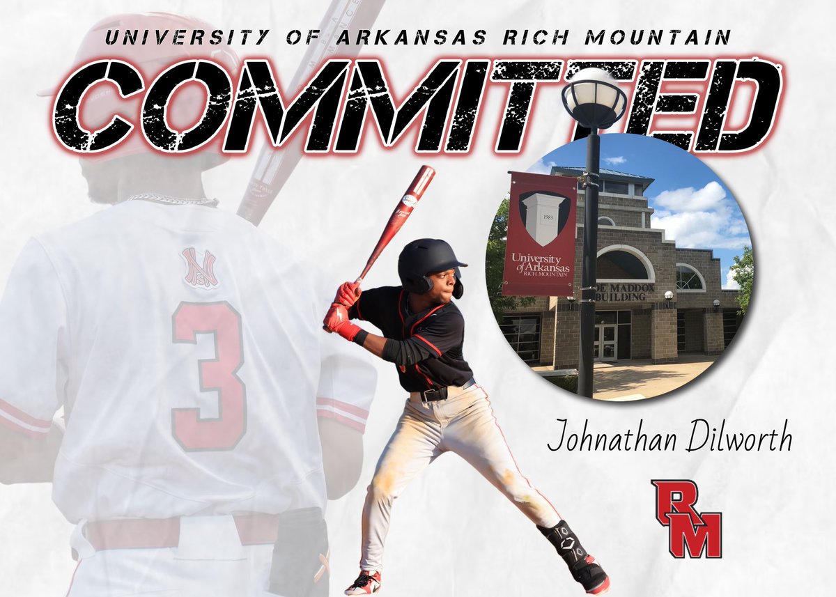 FSNorthsideBsb's tweet photo. We are thrilled to announce that our very own Johnathan Dilworth has committed to further his academic/athletic career at University of Arkansas at Rich Mountain. 

An absolute leader both on and off the field that has earned this opportunity. We are proud of you 3! https://t.co/3bt7uFBTtU