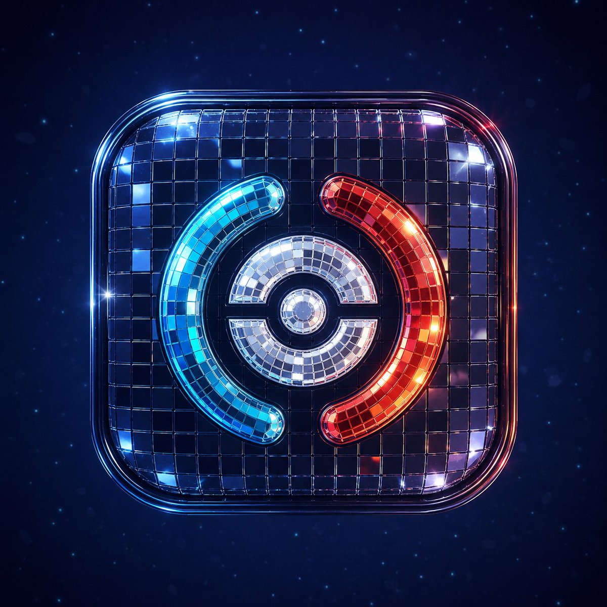 Dexverse_App's tweet photo. Tried reimagining @Dexverse_App logo in the discomorphism style https://t.co/tvtYeIF2d8