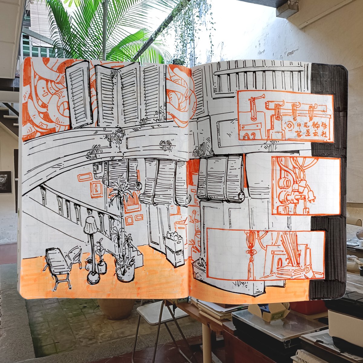 hilary_ps's tweet photo. Some drawings while travelling, visiting my fav places, photosynthesizing, touching grass, sipping sour plum coffee

#sketchbookdrawing #sketchbook #drawing #sketch #artwork https://t.co/iAQ4nTs6Ui