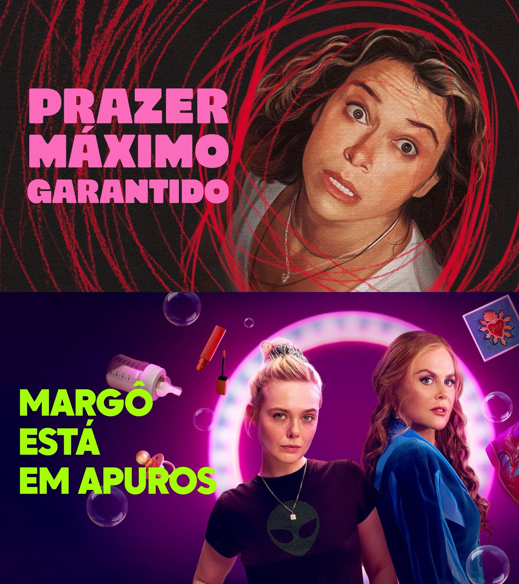 PortalAppleTV's tweet photo. Nesta semana, no Apple TV:

Prazer Máximo Garantido • Epis��dios 1 e 2
Margô Está em Apuros • Episódio 8 — Final de Temporada

Incondicional • Episódio 4
O Segredo de Widow’s Bay • Episódio 5
Histórico Criminal (T2) • Episódio 5
Seus Amigos e Vizinhos (T2) • Episódio 8
For All Mankind (T5) • Episódio 9