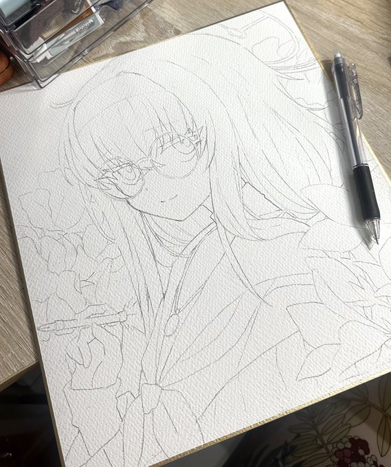下書きできた 