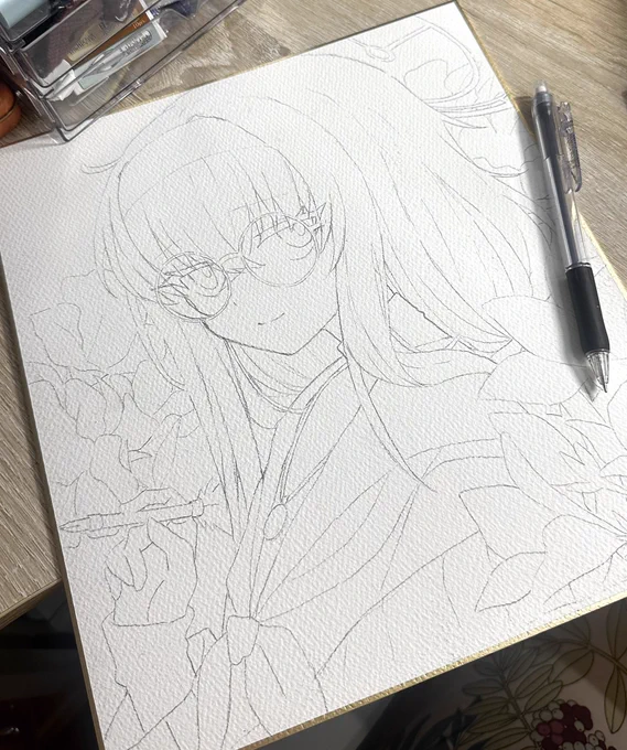 下書きできた