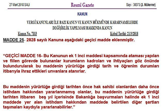 e_efe_17's tweet photo. @MahinurOzdemir
@LemanYenigunAk
@HBasriAlagoz
@sevimkaraloglu
@EnurYmn
Sn @tcailesosyal yetkilileri
2022'de Anayasa mahk. iptal ettiği Geçici Mad.-16'dan benim gibi 2828 sy. kanunla atanan yükseköğretim mezunu bireyler yararlanamadı.
Mağduriyetimizin giderilmesini talep ediyoruz. https://t.co/Pdq6728iGp
