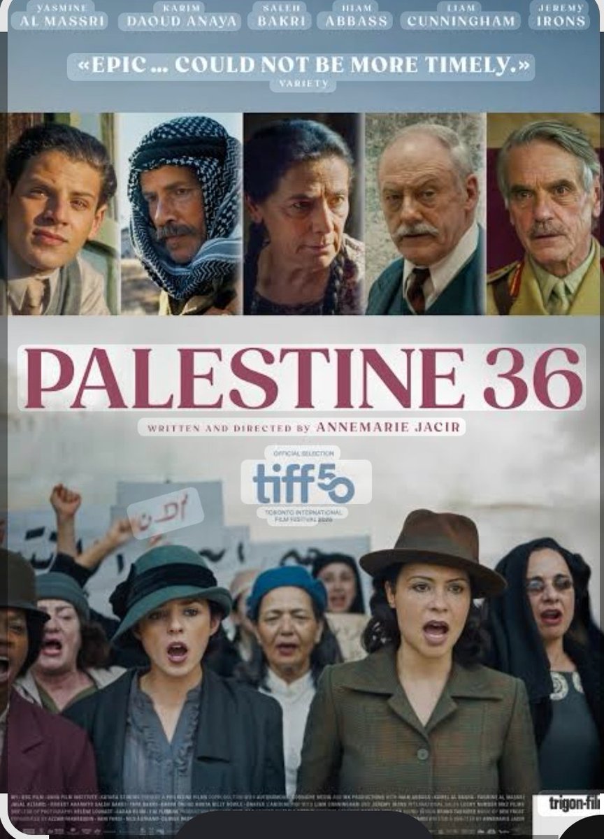 Revolt_0105's tweet photo. Film Empfehlung: 
"Palestine 36" von Regisseurin: Annemarie Jacir https://t.co/LnCvoYRxVk