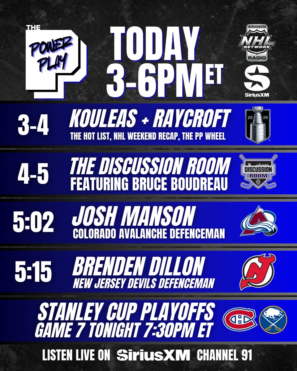 SiriusXM NHL Network Radio tweet media