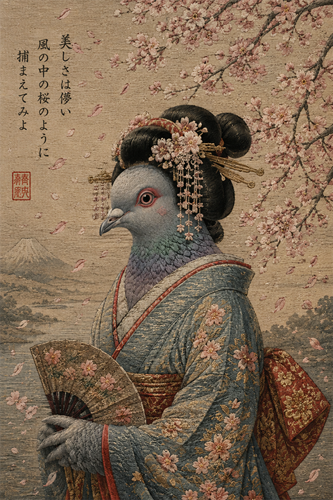 yorlov8's tweet photo. Season 5 • Card 16
PIGEISHA
https://t.co/RWXQJ1j5Xu
Artist:  @agornev1 
Supply: 21
https://t.co/hqDbQUeeOl
#RarePigeons #BitcoinNFT #Counterparty #XCP #Bitcoin #OnChainArt #CryptoArt https://t.co/yabCFS0HFV