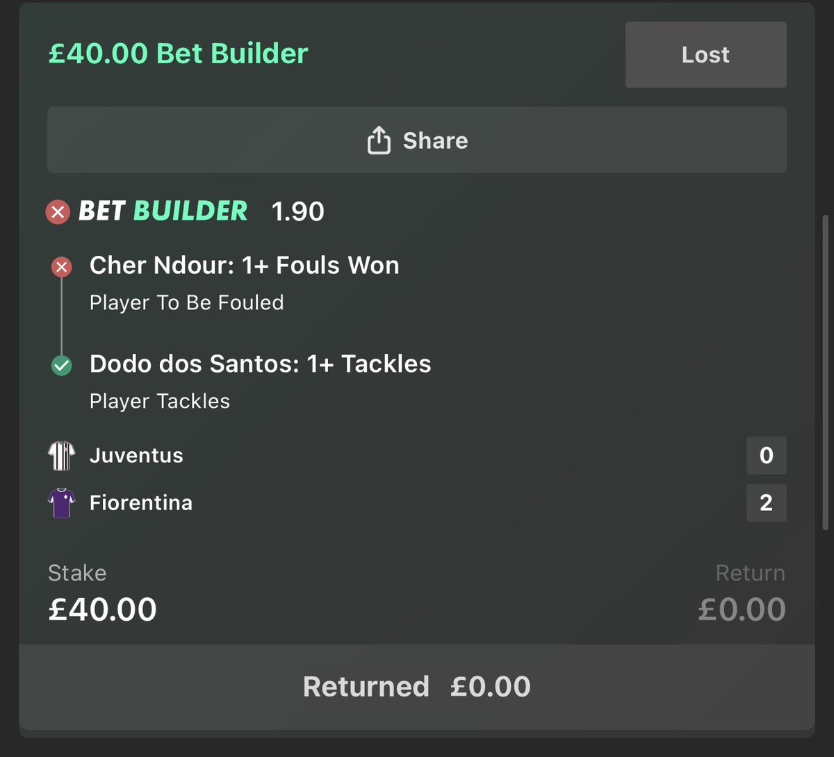 KadohTips's tweet photo. Extremely poor from Opta.🤢

Clear mistaken identity, awarding this to another player is absurd when it’s clear as day Cher Ndour is fouled by Thuram.

The margins are extremely fine as it is, we can’t scan every second of every game to ensure Opta haven’t made a mistake 👎

@OptaJoe @OptaSTATS