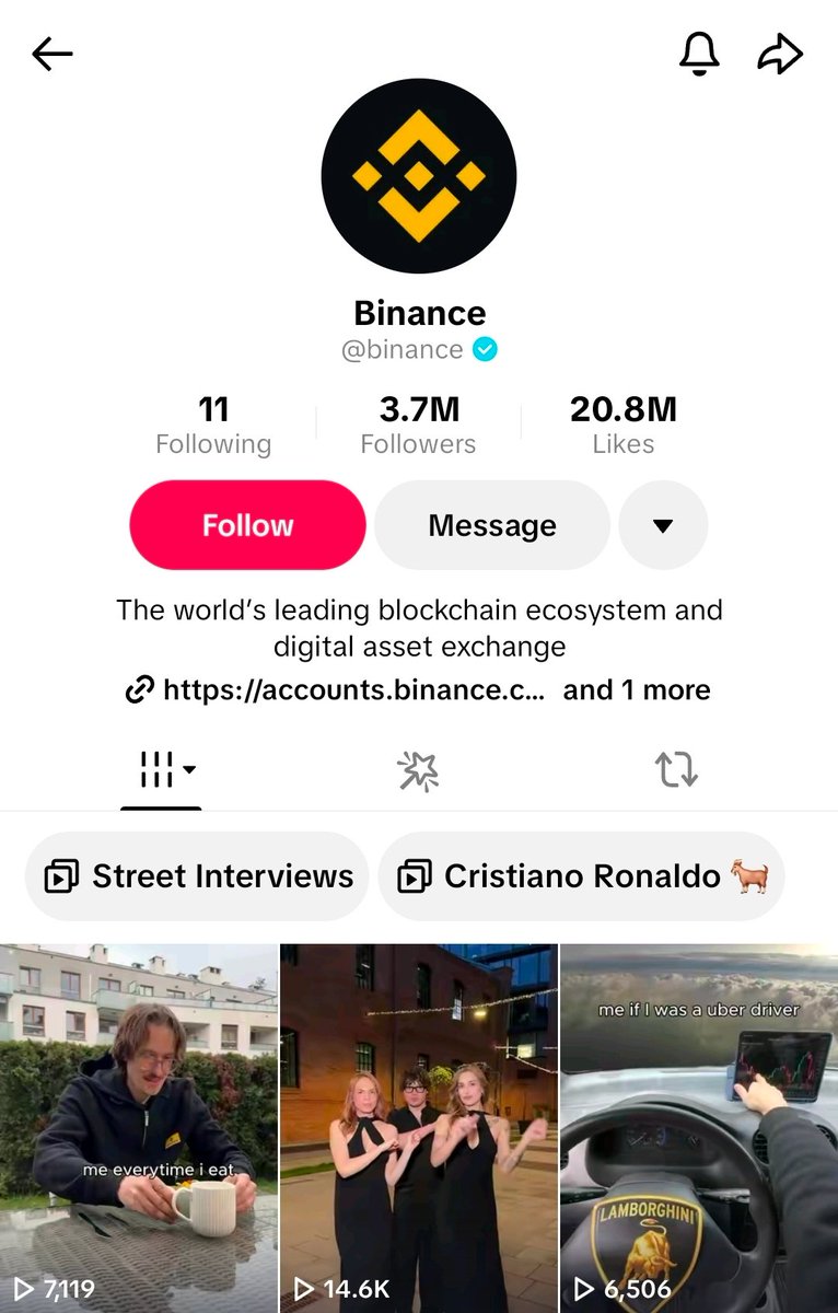 CrypTicKori's tweet photo. Hey @binance I just realised $Kori the pom has a bigger tiktok than you?

1 billion views on a single video can you match that?
Kori also has ip rights and was shared by Instagram on their main page.
With ca in all bio's 

I think kori can bring you some better out reach with web2 to web3.. 
If you would like me to put you in contact with the dog owner just dm me.
Thanks