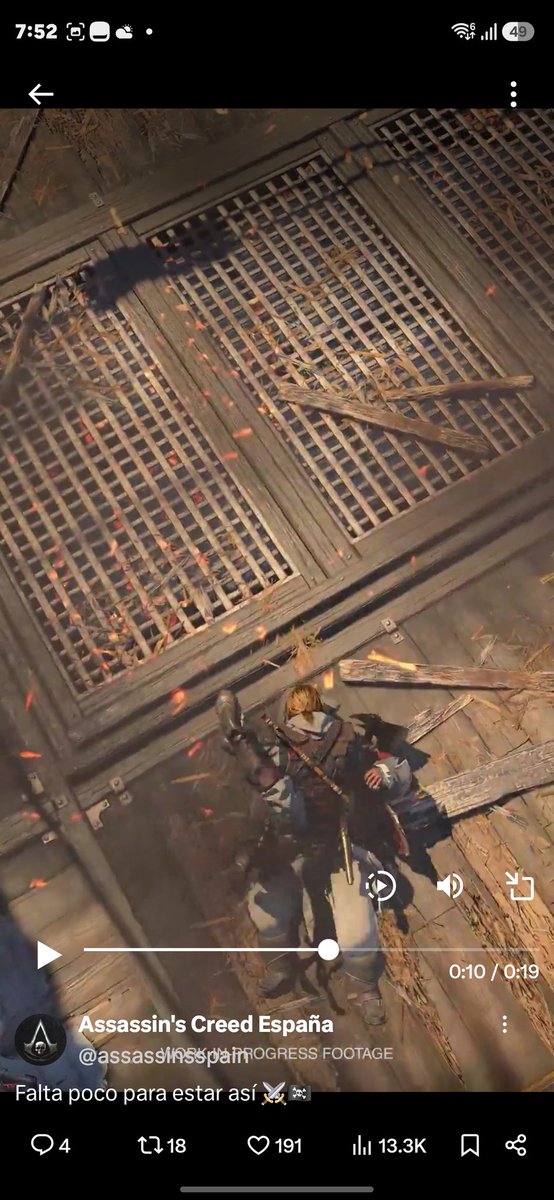 excellins's tweet photo. @assassinsspain 🤔esto podría necesitar un arreglo https://t.co/pe3KwkP76f