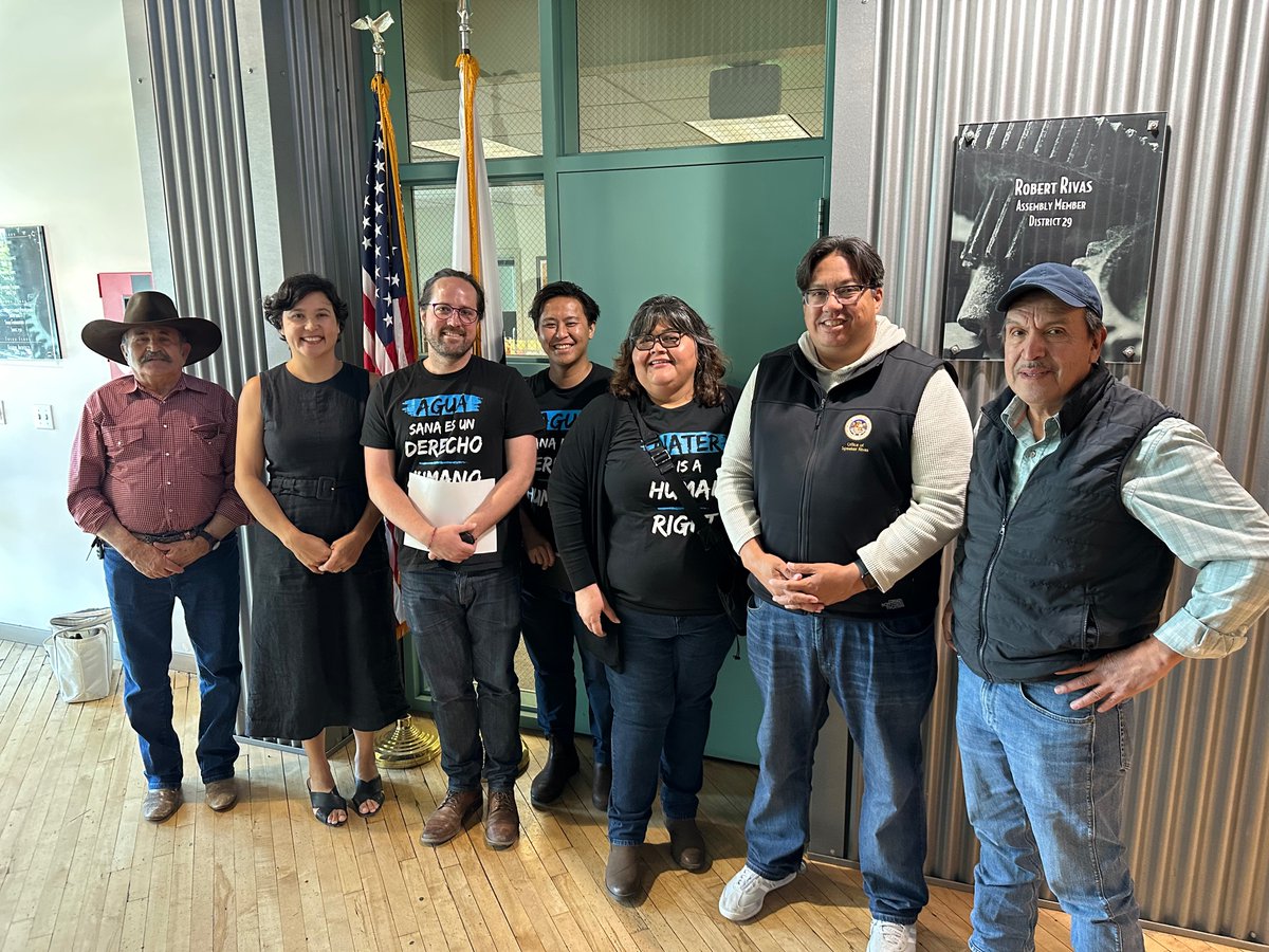 CWaterC's tweet photo. Last Friday, community partners in the Central Coast met with @CASpeakerRivas’ district staff to ask them to prioritize the SAFER backfill. We want to thank Speaker Rivas’ staff for taking the time to hear our partners’ stories and ask. https://t.co/e7YmNwjRb7