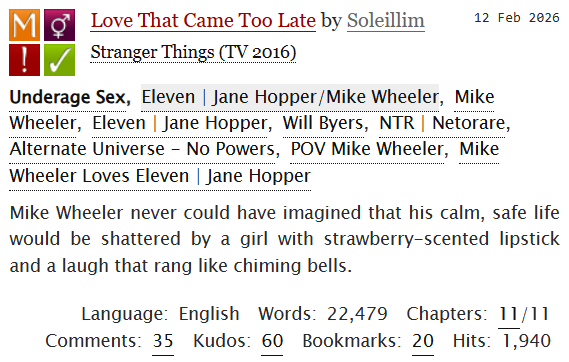 MilevenFics's tweet photo. #MilevenFicRec 

Love That Came Too Late
by Soleillim
https://t.co/qDt7Zw7ORQ

#LongFic #HighSchoolAU #NoPowersAU #SlowBurn #HurtComfort #Smut https://t.co/mpUss2Cq98