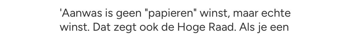 springbok60's tweet photo. @_basjacobs @jvanwensen @ewmagazinenl De Hoge Raad zegt niet wat Jacobs de HR in de mond legt. De HR legde in 2024 de bedoeling uit van de wetgever van 2001. Zonder oordeel. Het EHRM achtte van belang dat de belasting uit de vruchten van de boom (het vermogen) kan worden betaald. Ongerealiseerde winsten zijn dat niet https://t.co/2t38i22qKI