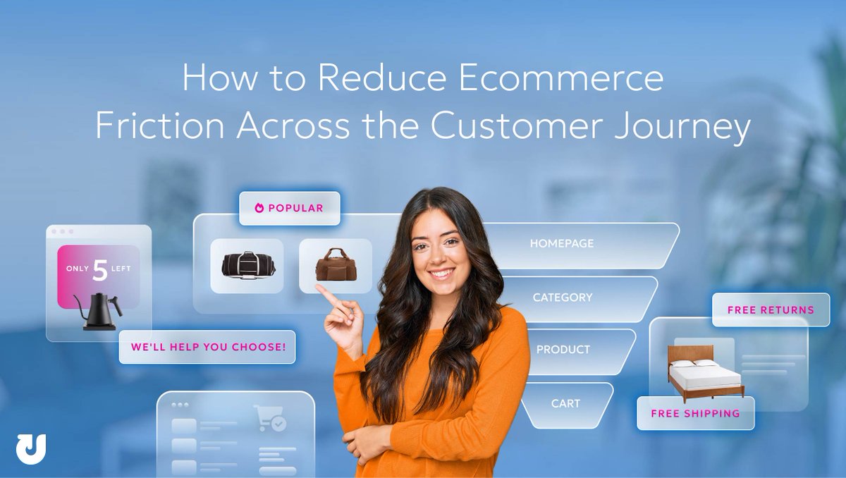Upsellit's tweet photo. In our latest blog, we break down how to reduce friction at every stage with behavior-driven strategies that improve clarity, confidence, and conversion performance. Read more: https://t.co/Zi14IlBciQ #marketing #ecommerce https://t.co/aZcs6DrFls