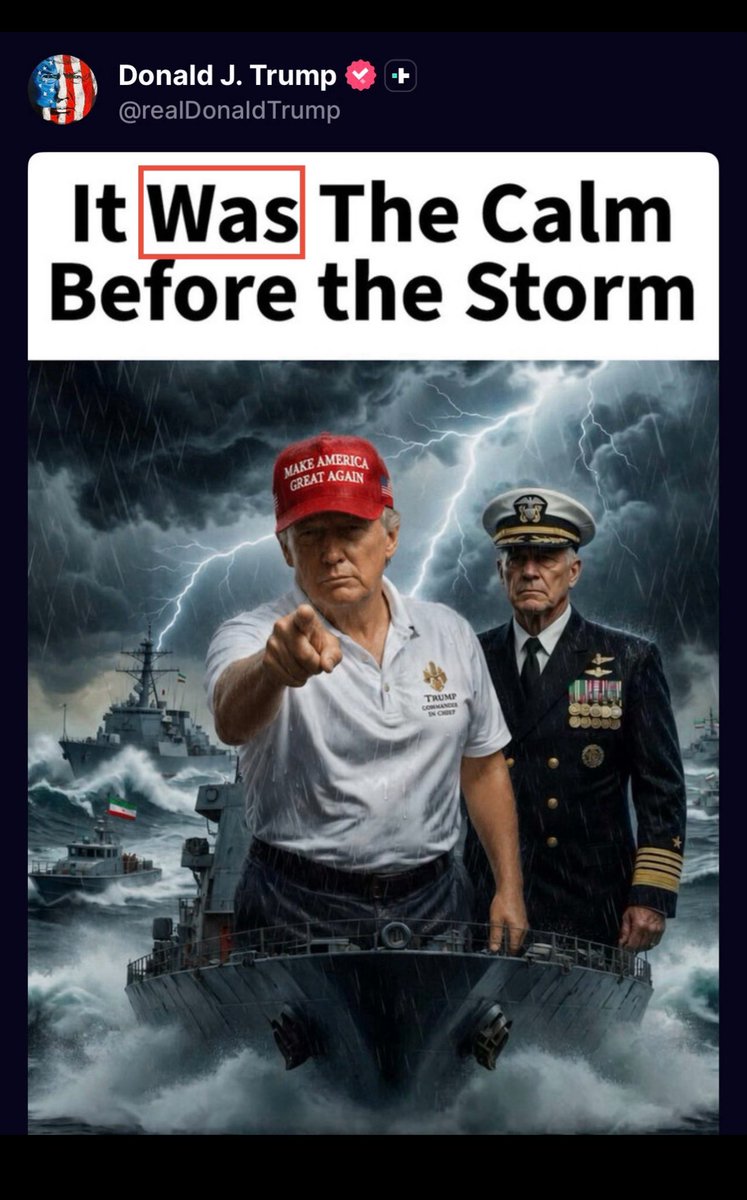 Archetipo5's tweet photo. Lo dicevamo da molto…..che i giochi sono già chiusi…..
Il resto è necessario teatro…..
#TheGreatAwakening #TheStorm #redpill #intel #milintel #q #qplus @realDonaldTrump @WhiteHouse https://t.co/hGgwr2EYJ0