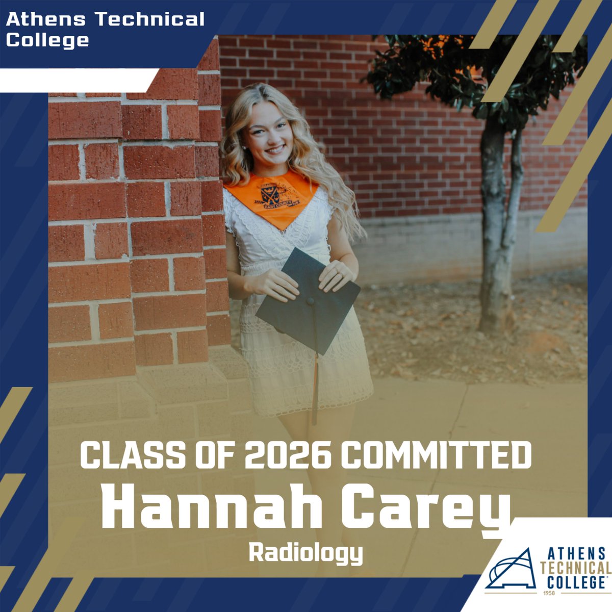 HartCountyHigh's tweet photo. Over this final month of the school year, we will be spotlighting the Class of 2026 and where their journey will take them next after HCHS. This class has a bright future. #OneHartBeat https://t.co/qm7iXWIpF1