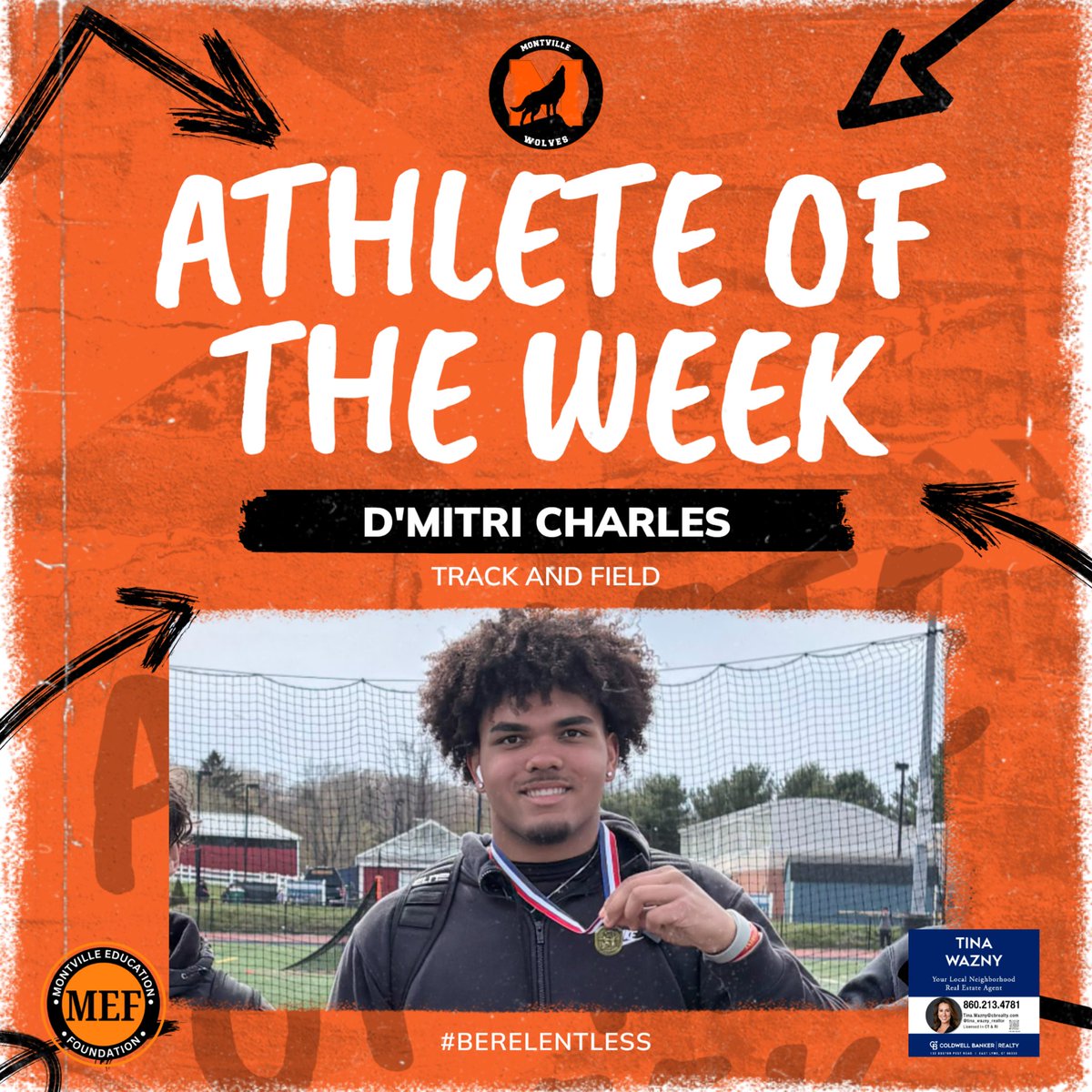 mhseccathletics's tweet photo. Congratulations to this week’s athletes of the week, D’Mitri Charles and Alanna Noonan! https://t.co/xDjdNh7oMB