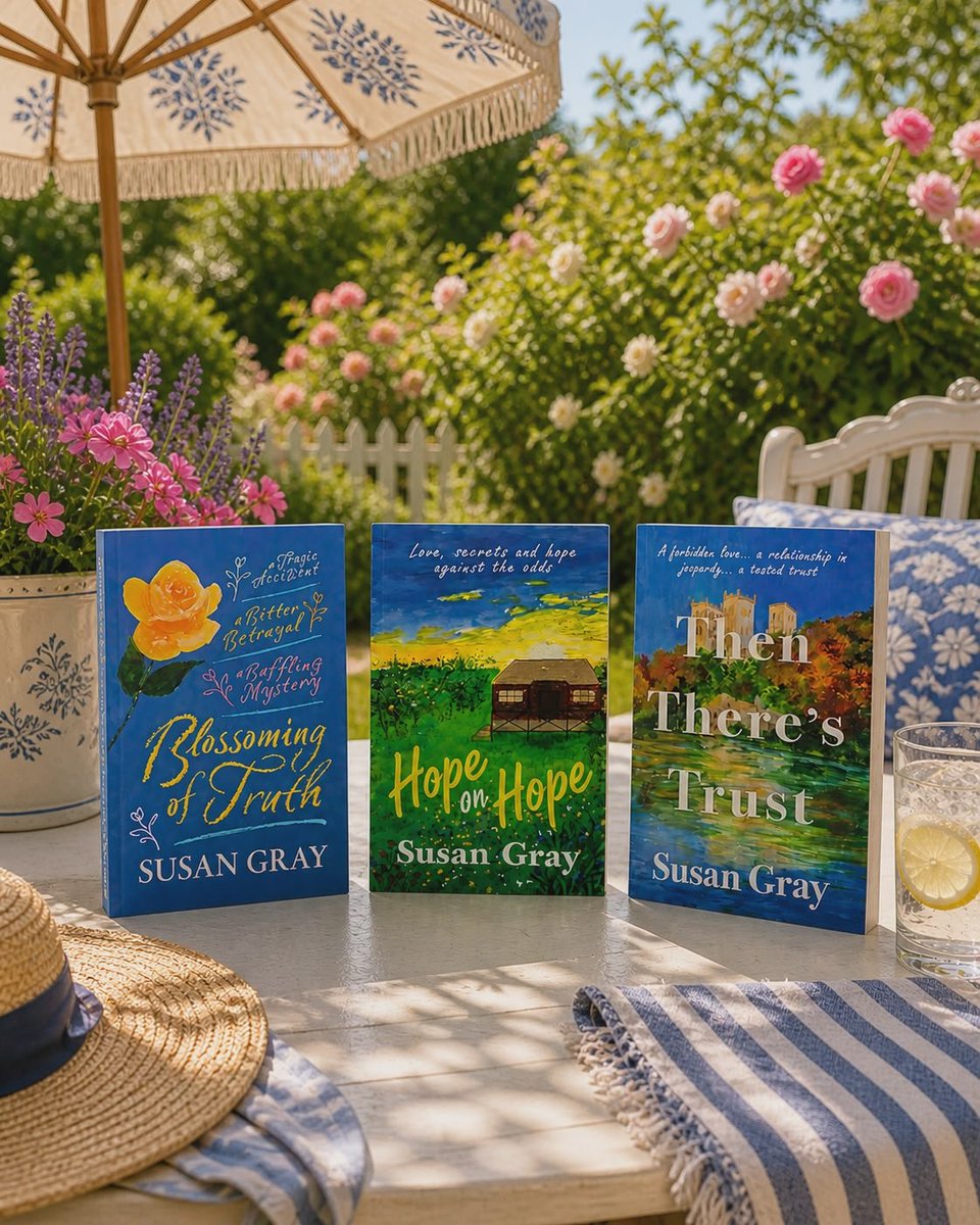 SusanGray275384's tweet photo. Do you enjoy a series? Find it hard to say 'goodbye' after 300 pages?
 The Blossoming series are romantic mysteries set in the twentieth century. 
https://t.co/FqjnGdZpK4
https://t.co/uV4bxEzr2I 
https://t.co/sWEF0jr8ho 
#bookseries 
#bookrecommendations
#romanticmystery https://t.co/f0GY5K8WLH