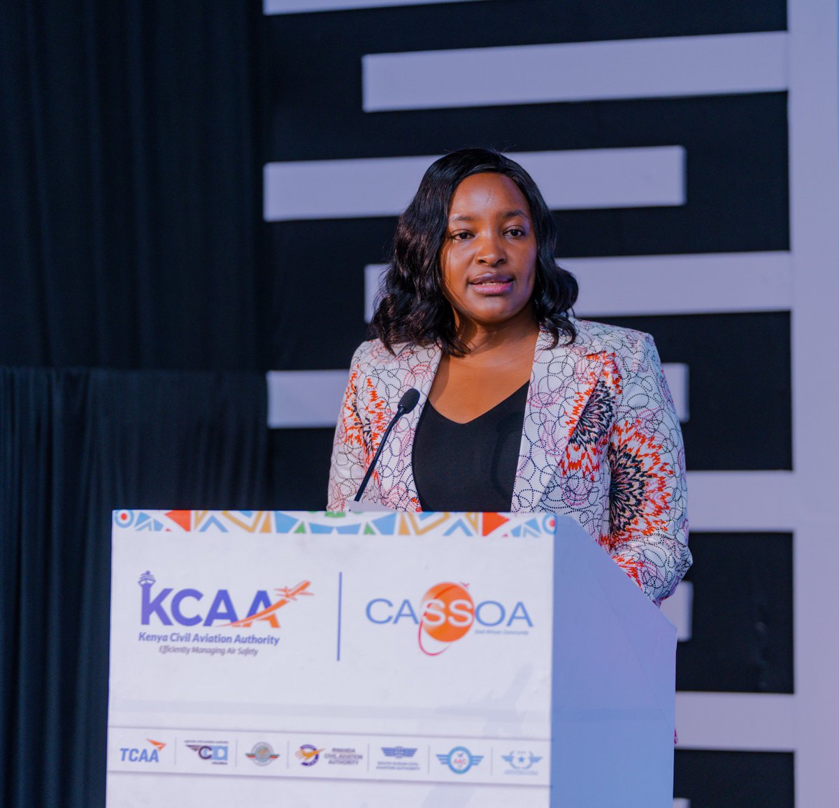 EACCASSOA's tweet photo. The 7th EAC Aviation Symposium Gala Dinner brought the aviation community together in celebration. Graced by Ms. Teresia Mbaika, CBS, @SDAAD_ke, it also marked the launch of the Aviation Excellence Awards by @CAA_Kenya, celebrating excellence in aviation.
#AviationExcellence https://t.co/btzV5iP4KF