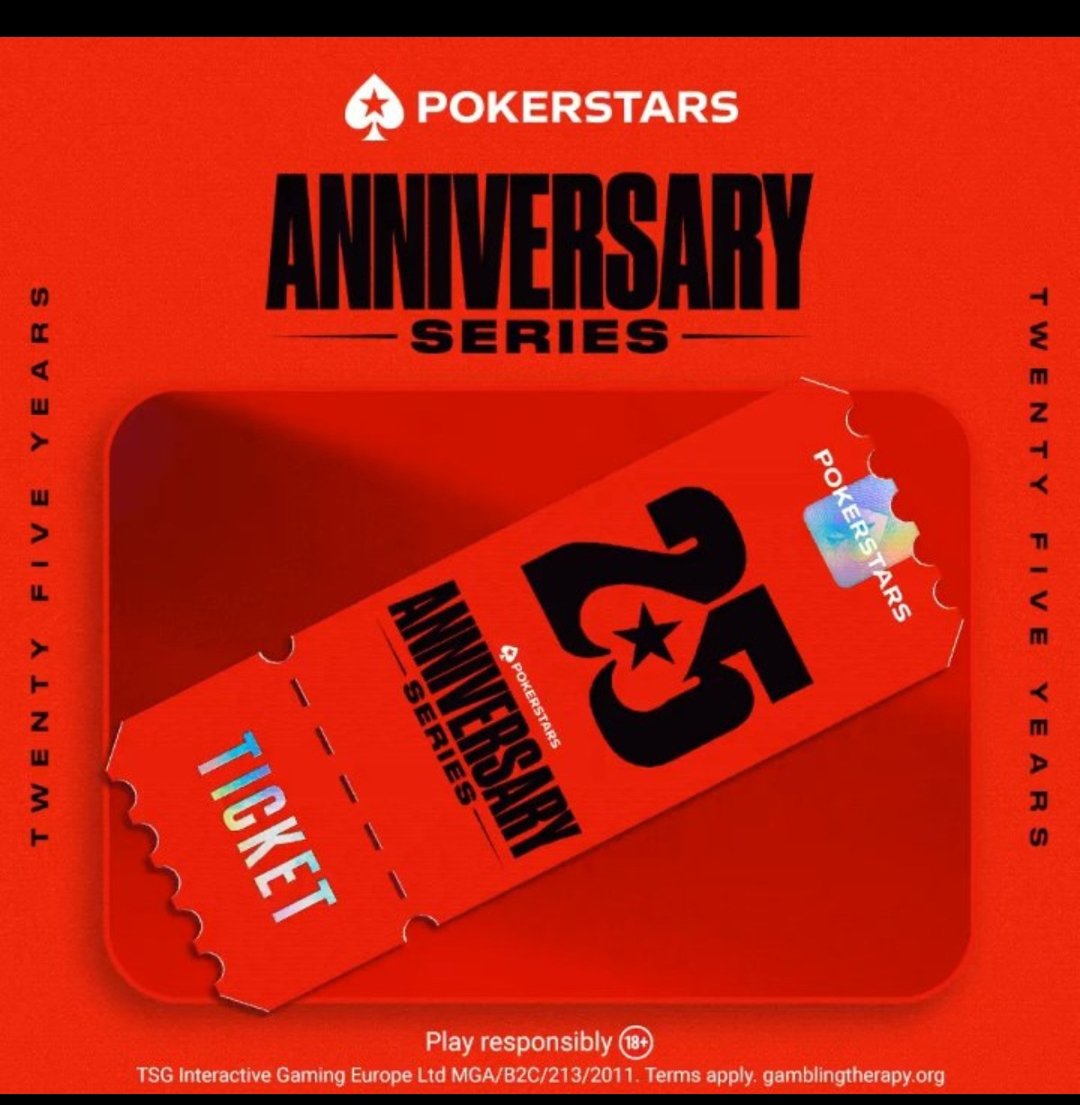 tytybla's tweet photo. @PokerStars [useu84] #AnniversarySeries https://t.co/hhdBlSc6xd
