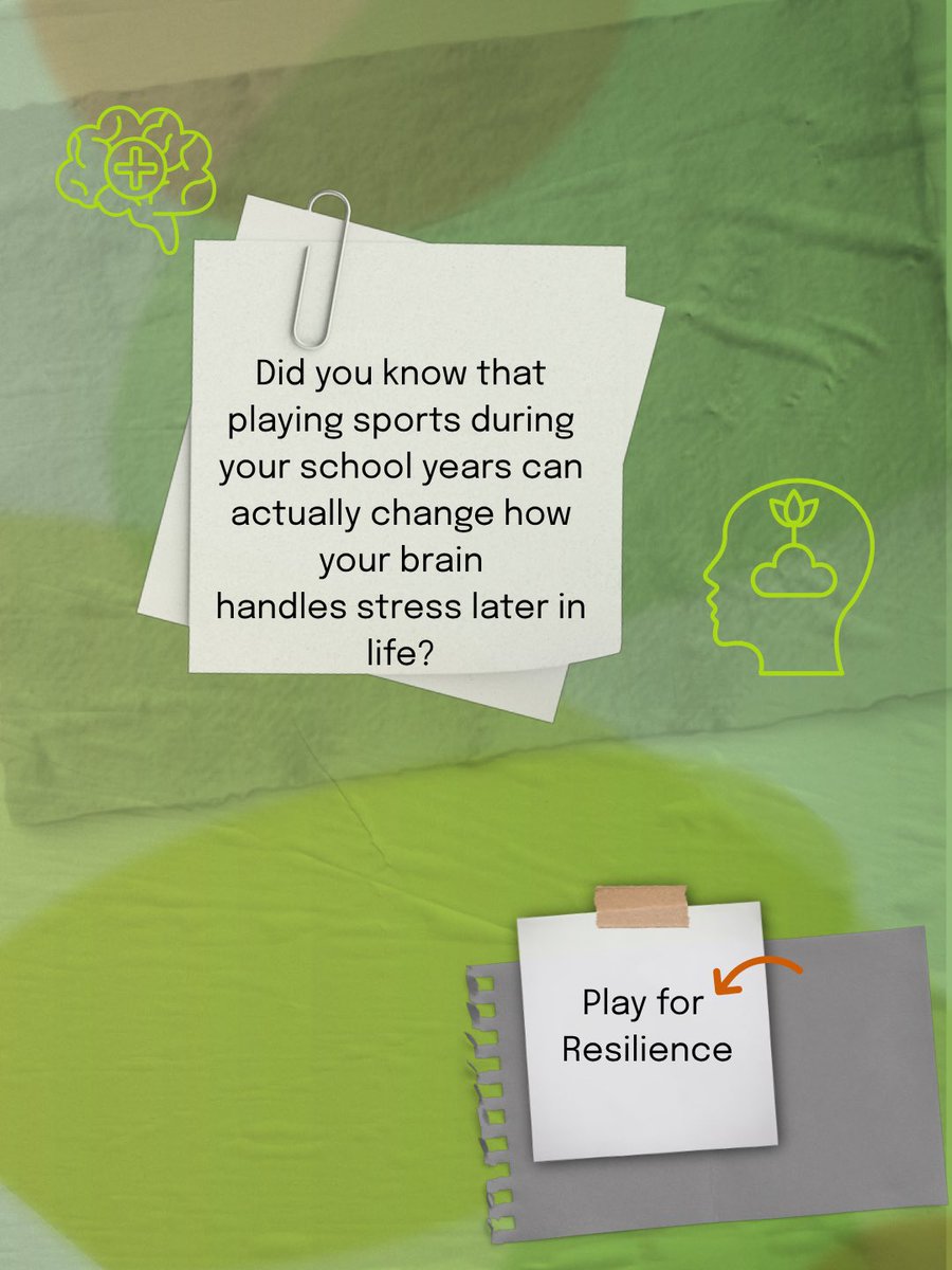ProjectBALANCE_'s tweet photo. Sports in adolescence can shape how the brain handles stress later in life. Physical activity builds resilience and emotional coping skills. BALANCE promotes movement as a key tool for youth wellbeing.  

👉 https://t.co/Y8FCoEFqKt  

#BalanceProject #YouthWellbeing #ErasmusPlus https://t.co/Db9g8Js1nT