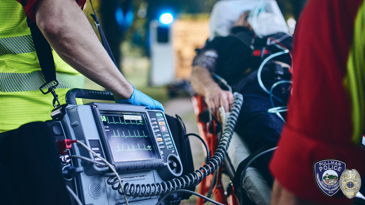PullmanPolice's tweet photo. It's National EMS Week!

Emergency Medical Services (EMS) personnel provide emergency medical care at the scene of emergencies, and en route to medical facilities. EMTs, paramedics, and other EMS professionals are an invaluable part of the emergency services team. https://t.co/56XXpjSHKu