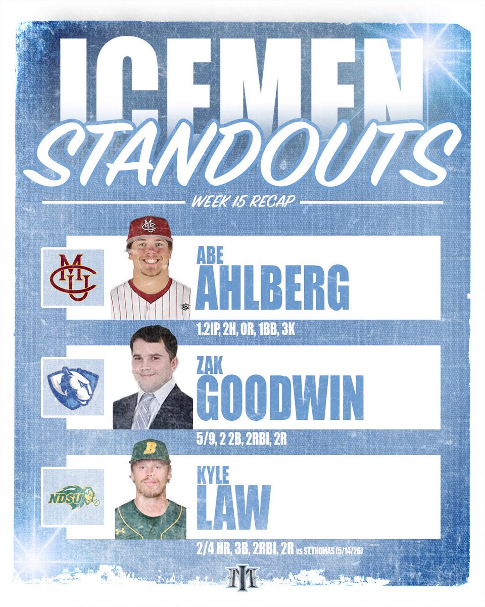 Minnesota Icemen Baseball tweet media