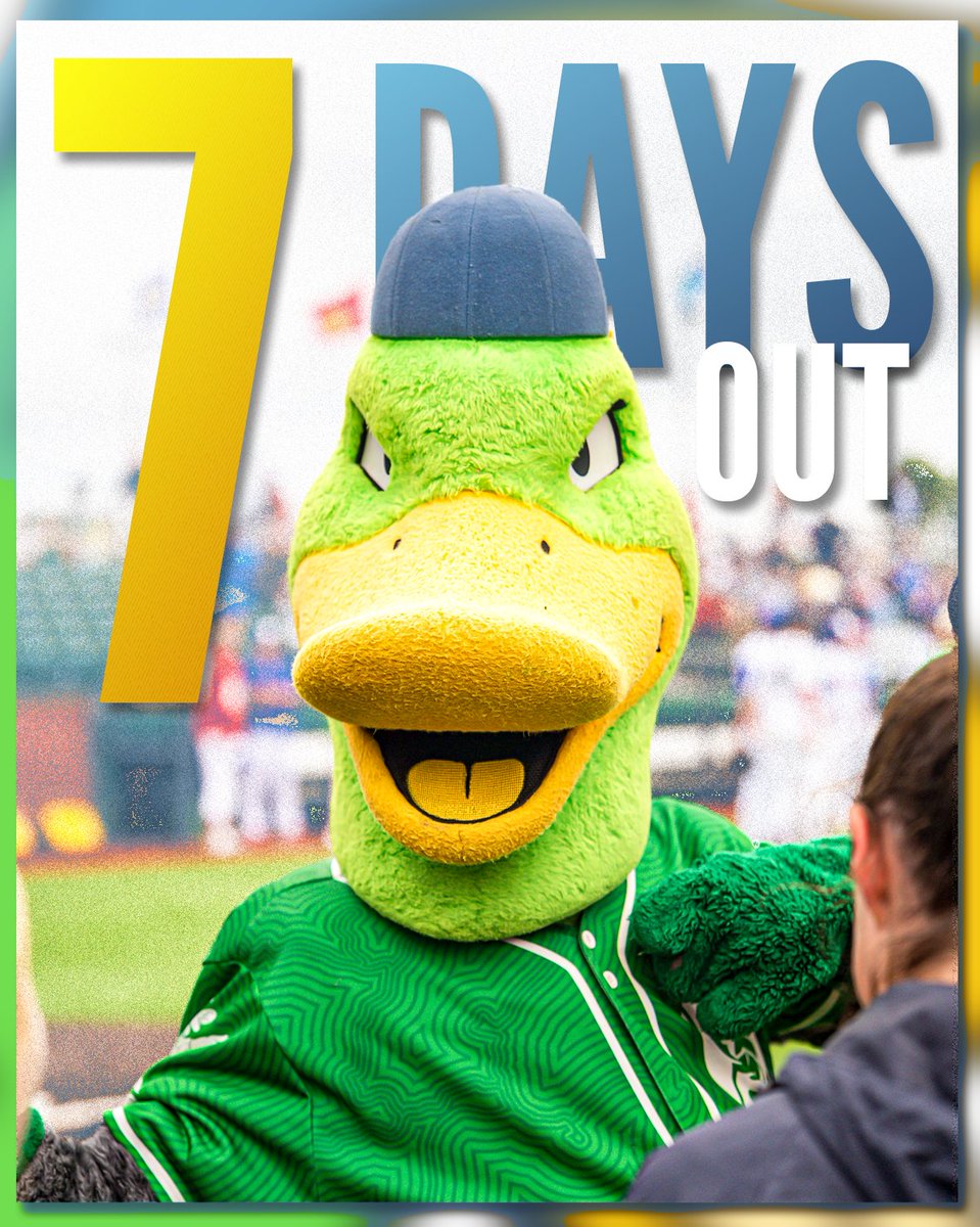 MadisonMallards's tweet photo. WE ARE ONLY 7️⃣ DAYS AWAY FROM MALLARDS BASEBALL ⚾️

Opening Day 🎟️ are selling out fast ➡️ https://t.co/sgR01xIkh1 https://t.co/RM0kFWF4aa
