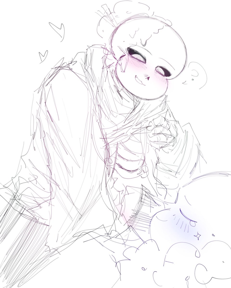 magocake's tweet photo. Totally flushed out expressions are my favorite to draw, but there’s no acceptable reason to draw them?!?!! #candysans #outersans #outercandy #rarepair https://t.co/jIgx2uRd2O