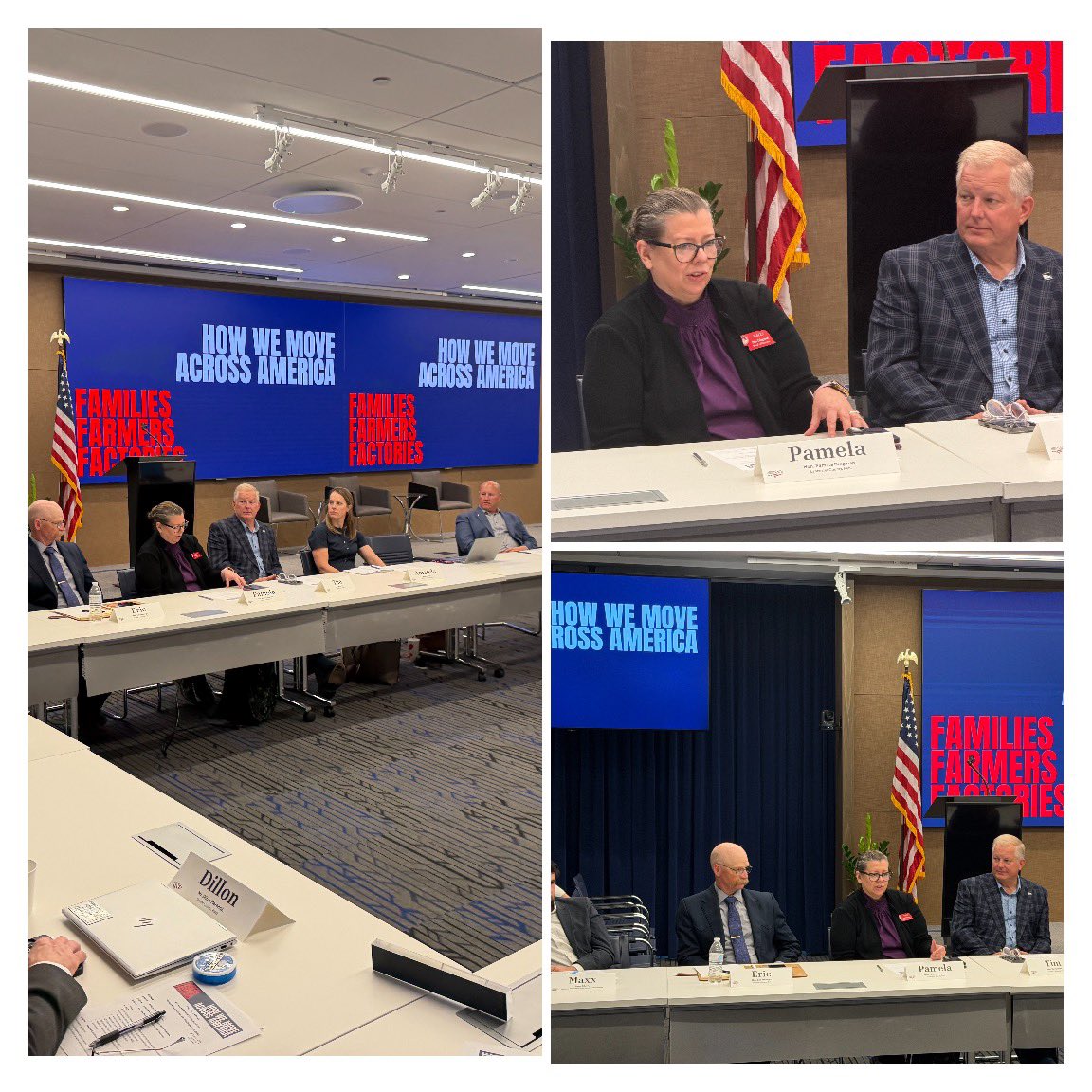 EngineersNACE's tweet photo. Kicking off #infrastructureweek, NACE President Pam Dingman participated in roundtable event focusing on the importance of local roads to a safe and prosperous national transportation network. https://t.co/pzSzSLVGdK