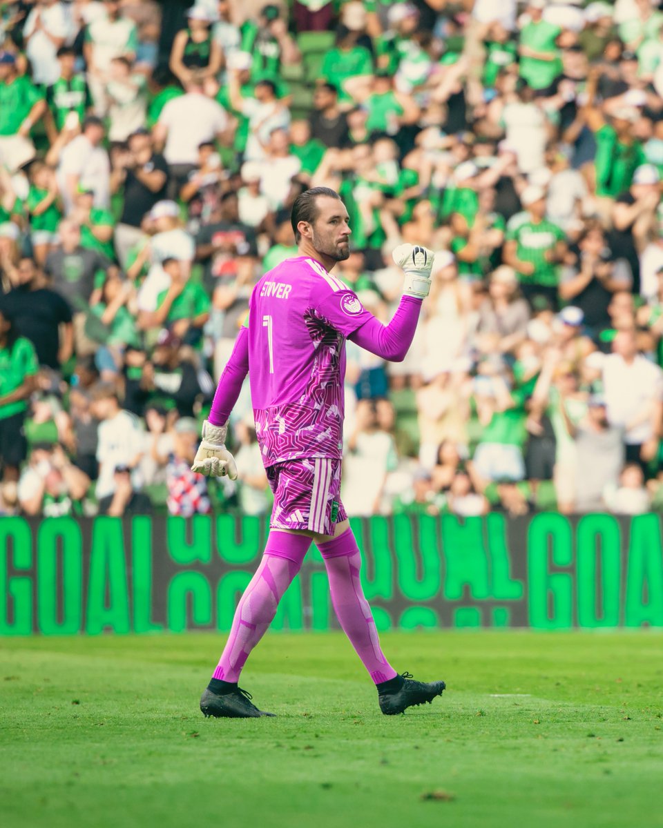 AustinFC's tweet photo. Help send our No. 1️⃣ to another @MLS All-Star Game! 🧤

@Brad_Stuver is among the top-5 vote-getters at goalkeeper, and we have until 11:59 pm on Thursday to vote and get him over the line.

🗳️: https://t.co/hhPSEiR85k https://t.co/fNpuUPGAEw