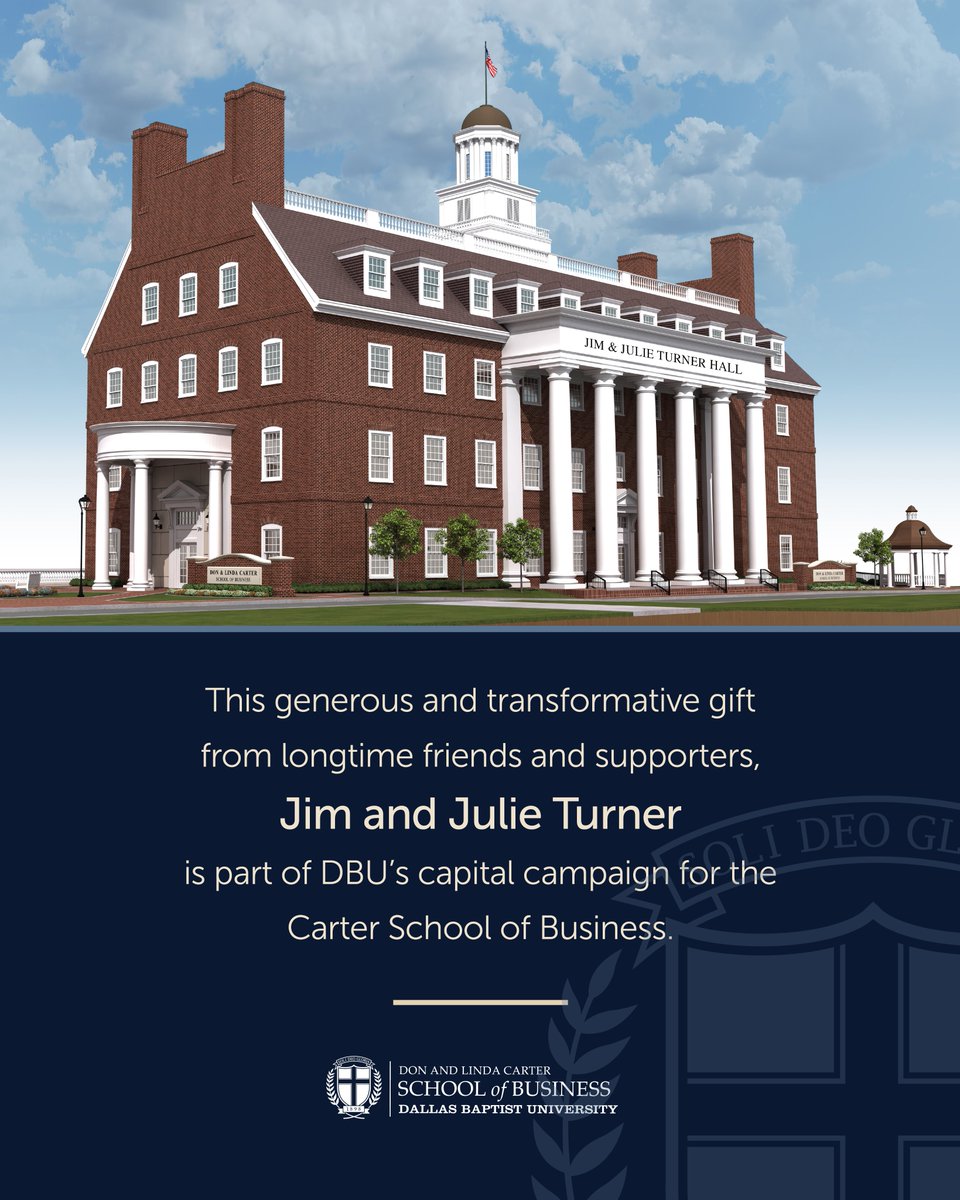 Dallas Baptist University tweet media