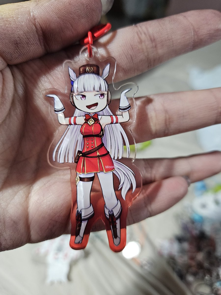Mooniemyun's tweet photo. I got the keychains and charms :3 https://t.co/tom6uCtOwi
