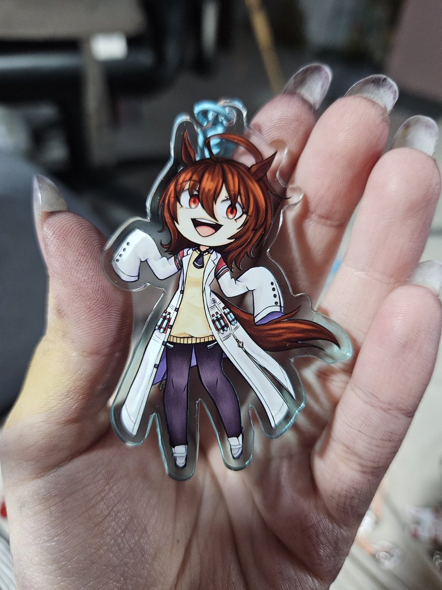 Mooniemyun's tweet photo. I got the keychains and charms :3 https://t.co/tom6uCtOwi