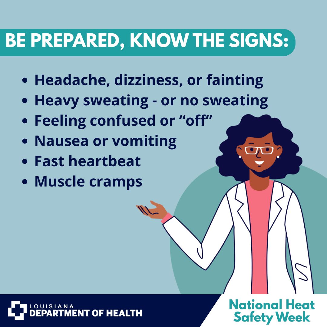 Louisiana Department of Health tweet media