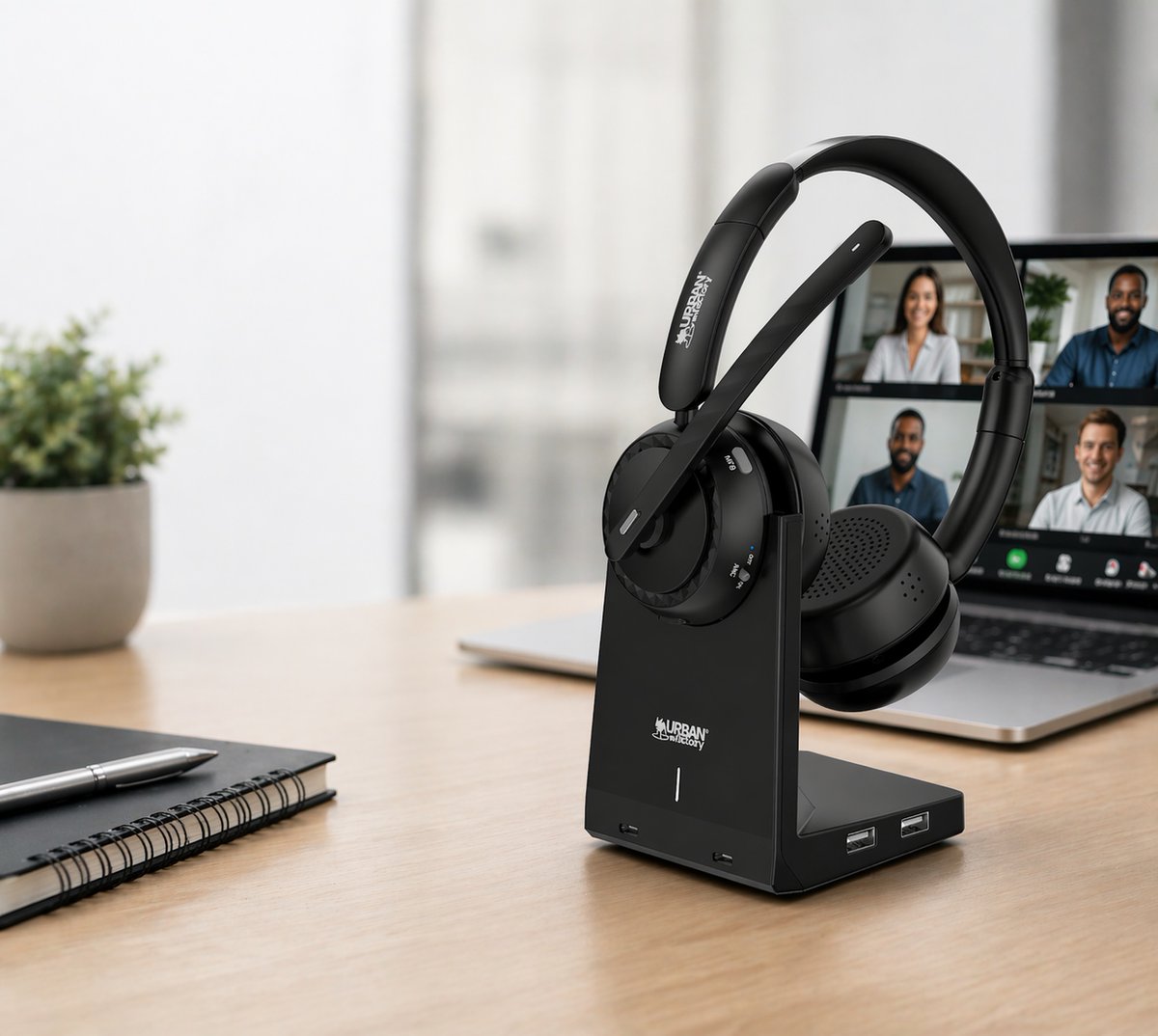 UrbanFactoryWW's tweet photo. Open space. 3 Zoom calls at once. A dog barking.
 
Sound quality is no longer a comfort — it's a requirement. 🎧
 
Urban Factory's MOVEE MAX: ANC + ENC + BT 5.2 + charging dock.
 
How many hours/day does your team spend on calls?
 
#HybridWork #ITAccessories #UrbanFactoryIntl https://t.co/4zn7kX2Okf