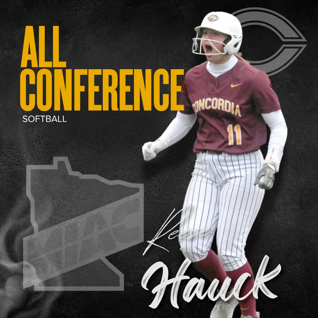 CobberSID's tweet photo. CORNGRATS to our three softball student-athletes who received MIAC All-Conference honors! Reese Hauck was named to the MIAC All-Conference Team, while teammates Jocelyn Maki and Megan Guggisberg earned honorable mention honors! #RollCobbs 🌽 https://t.co/xA1cqaOwXG
