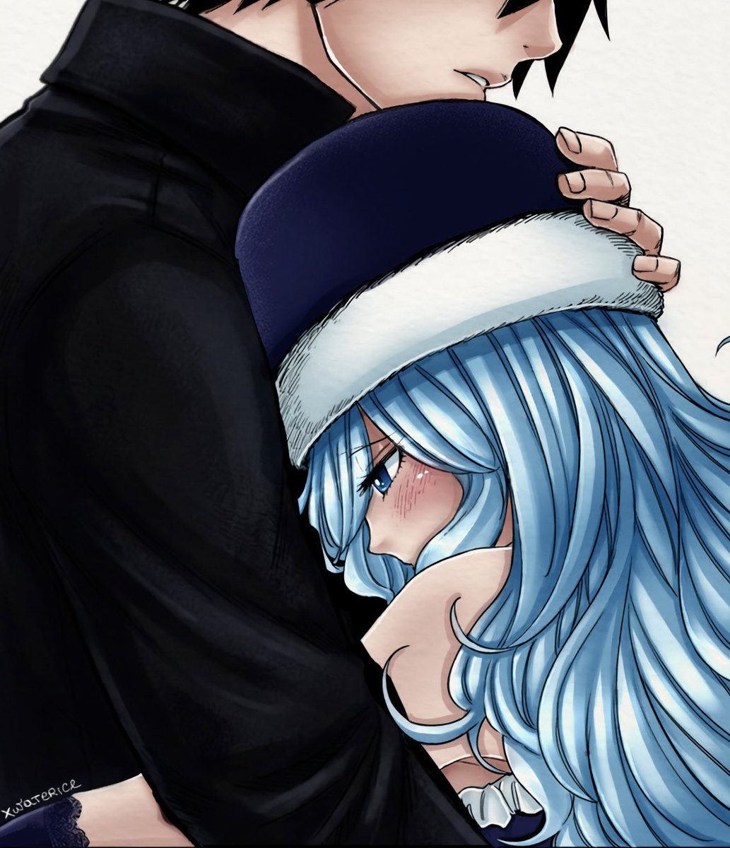 xwaterice's tweet photo. “quietly feel the love.” 🩵

gray and juvia ❄️ chapter 211
hope you guys like it! this cover is fantastic. https://t.co/pzVZbxC7RK