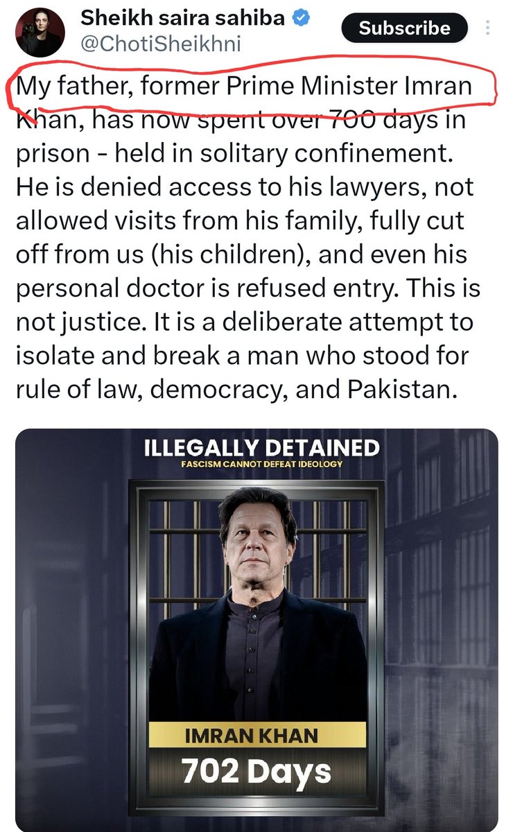 misaeeed's tweet photo. @ChotiSheikhni Allhum dulilah your father is alive and well. https://t.co/kJiP30ugPU