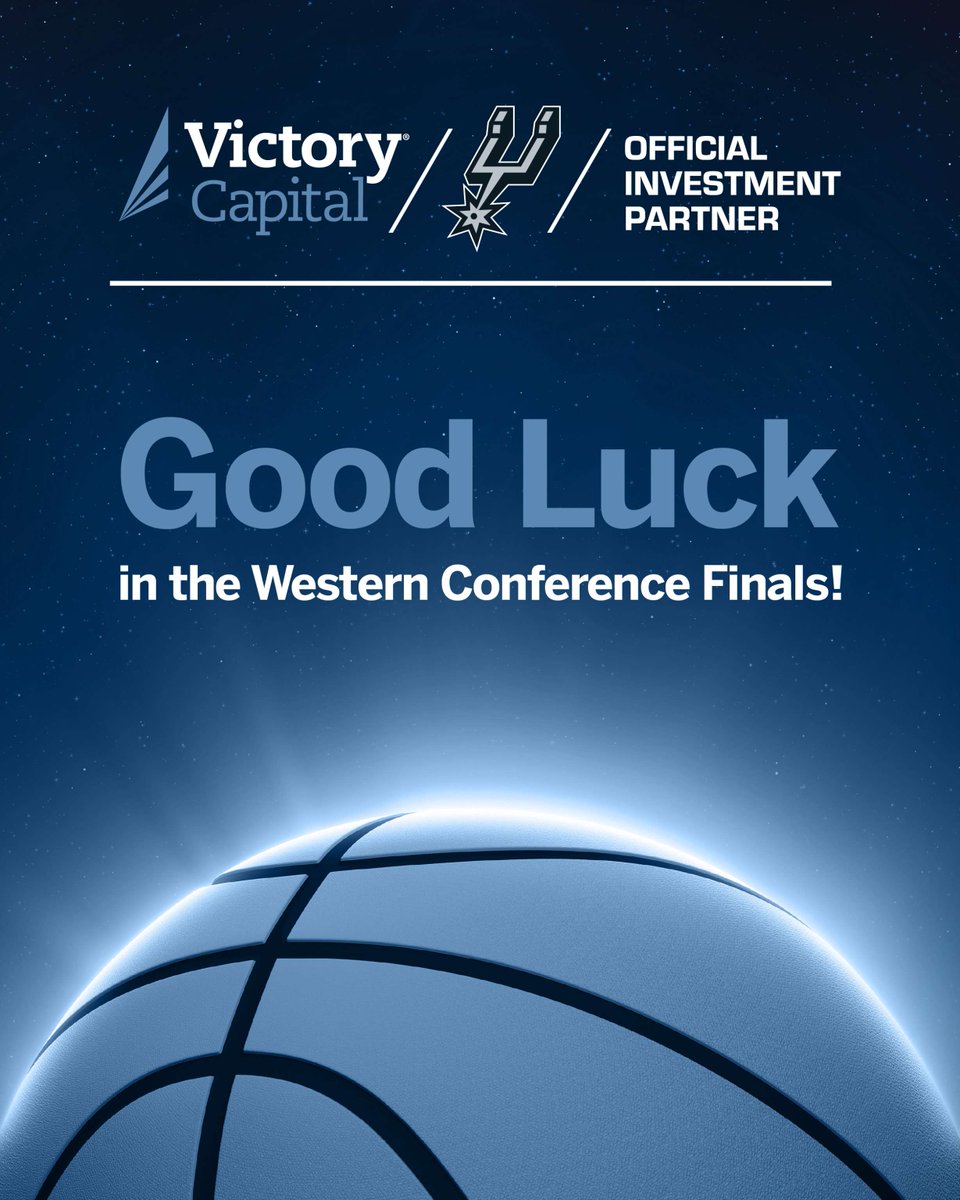 VCMtweets's tweet photo. Good luck to the @Spurs tonight in Game 1 of the Western Conference Finals against the Thunder!
We’re rooting for you on your way to VICTORY! 
#GoSpursGo #PorVida https://t.co/FOZe7LZxkC