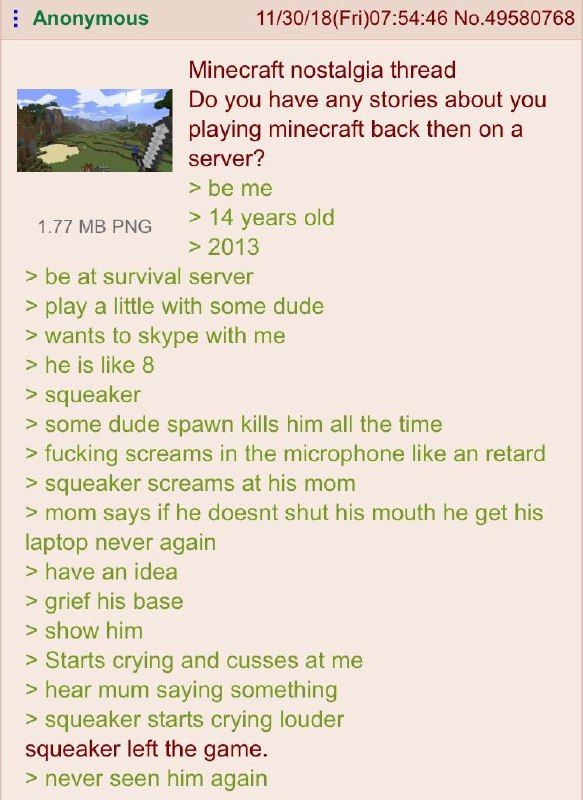 Greentext Wizard tweet media