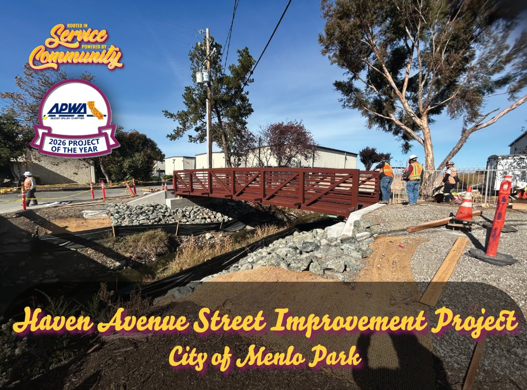 BKF_Engineers's tweet photo. Happy National Public Works Week! 👷‍♂️👷‍♀️ BKF celebrates two projects recognized by the 2026 APWA Silicon Valley Chapter that improve safety, mobility, and resilience through thoughtful infrastructure solutions rooted in service and powered by community. #BKF #NPWW #APWA https://t.co/cTeJh0qHNr