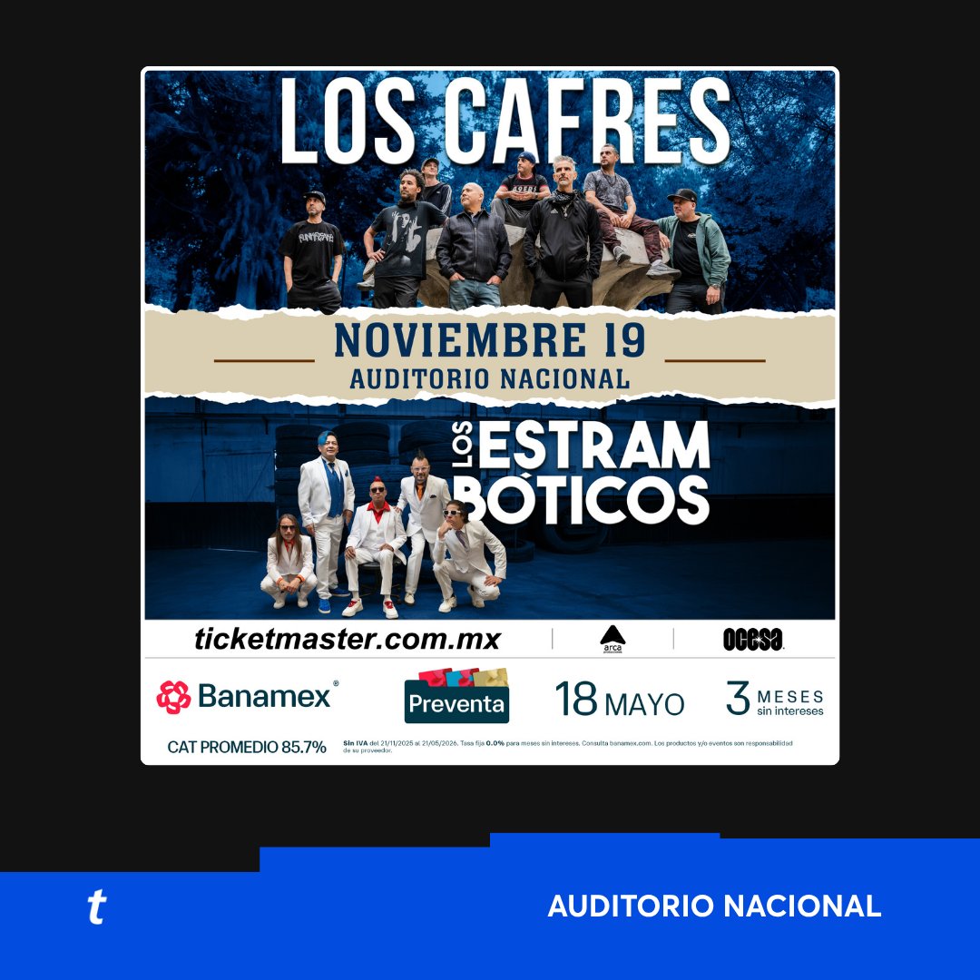 Ticketmaster México tweet media