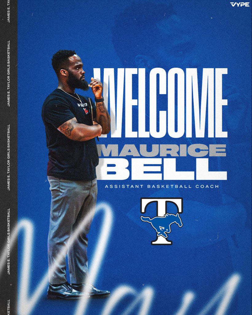 LadyMustangBB's tweet photo. Please welcome Coach Bell to our Taylor Basketball staff!
We’re thrilled to have him joining us next year. He’s no stranger to Taylor. He’s been coaching at West Memorial for the past few years and is already well-known in our community.
Coach Bell is a phenomenal teacher and coach who brings a wealth of knowledge and experience to our program.
Welcome Coach Bell, drop him a “WELCOME” below in the comments!!