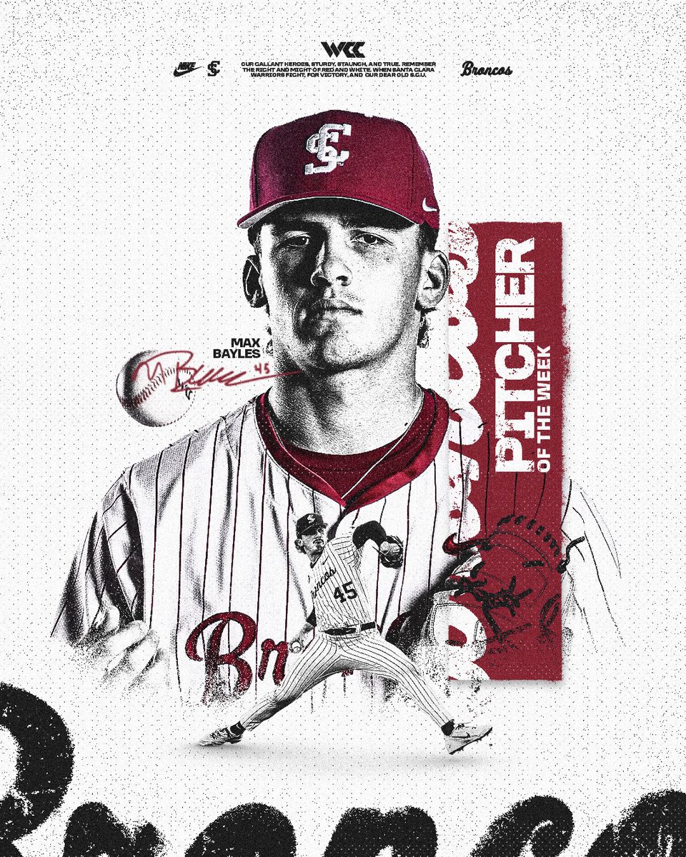 Santa Clara Baseball tweet media