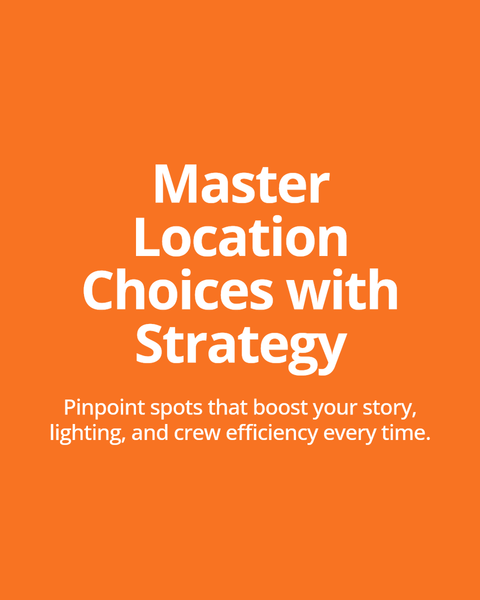 StudentFilmMag's tweet photo. Choosing a location that nails story, lighting, and logistics isn't about luck—it's smart planning. Look for spots that naturally support your narrative, offer flexible lighting, and simplify your crew's work. What's your go-to location hack? Share below! https://t.co/xZonwkRZ6L